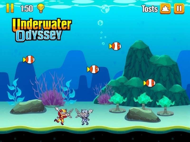 Underwater Odyssey Game Screenshot